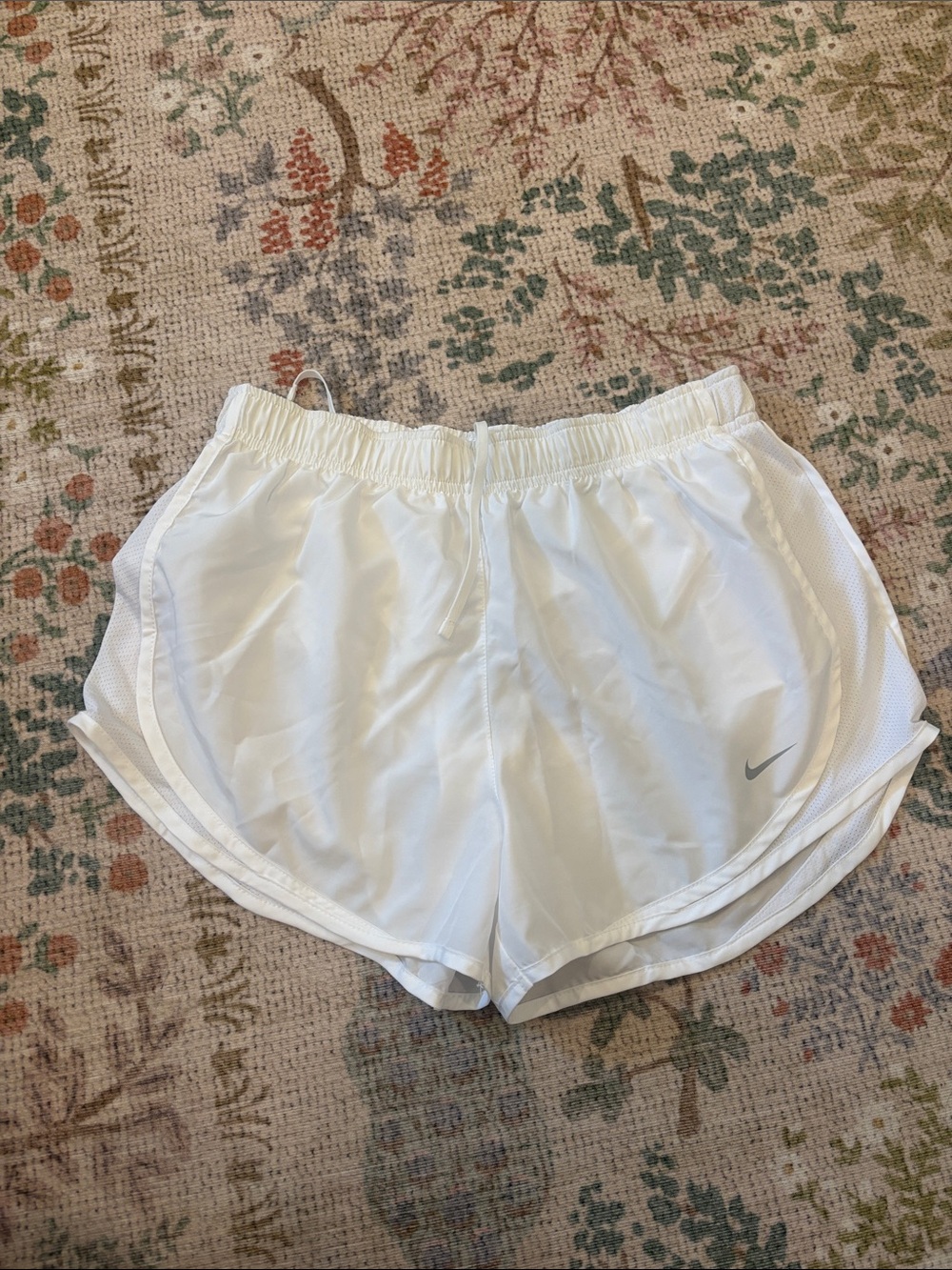 Nike Women’s Dri-fit White Athletic Shorts